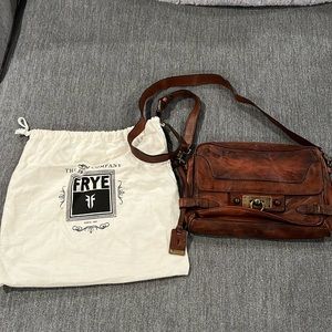 Frye leather crossbody bag